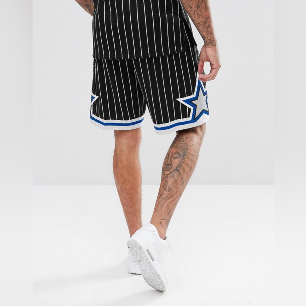 NWT Mitchell & Ness Men’s Orlando Magic Swingman Basketball Shorts, Size Small